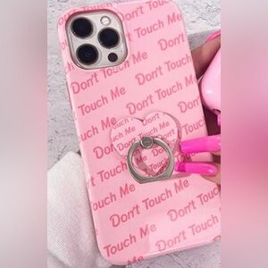 iPhone 13 Pro Max Don’t Touch Me Pink Case
